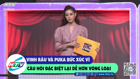 Xem Show CLIP HÀI Vinh Râu và Puka bức xúc vì câu hỏi đặc biệt lại dễ hơn vòng loại HD Online.